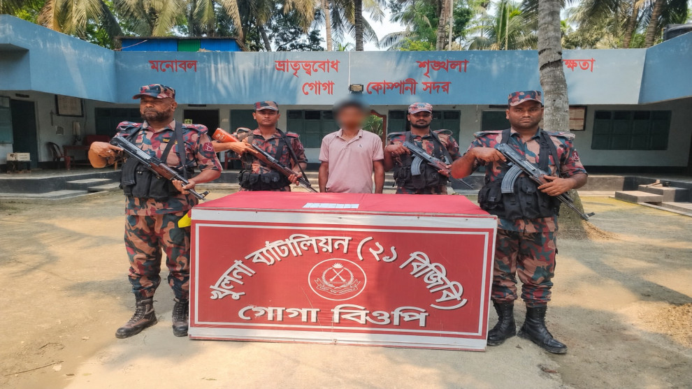 সিমান্ত এলাকায় বিজিবি অভিযানে ইয়াবাসহ মাদক কারবারি আটক