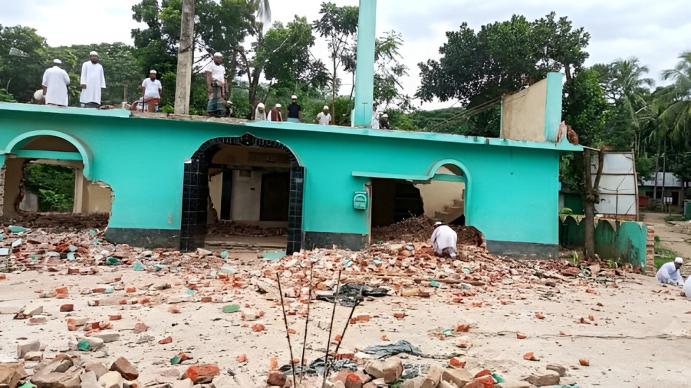 রাঙামাটিতে ২৪ আগস্ট পরবর্তী মসজিদ দখল, ২৬'র জুনে ভেঙে ফেলার অভিযোগ