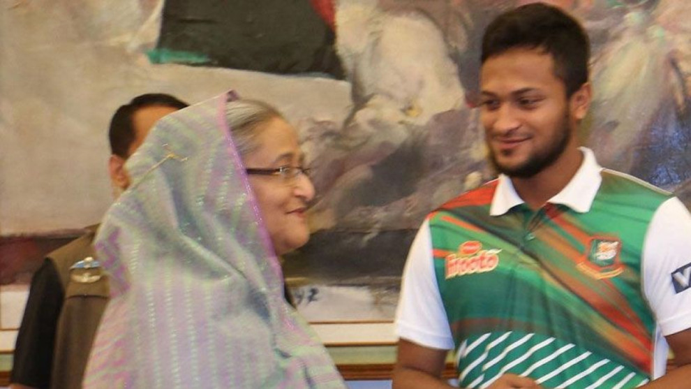 শেখ হাসিনাকে জন্মদিনের শুভেচ্ছা জানালেন সাকিব আল হাসান