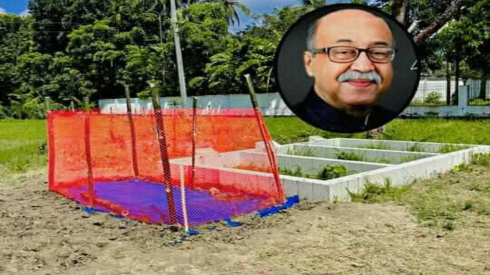 নরসিংদীর মাটিতে চিরনিদ্রায় শায়িত সাবেক শিল্পমন্ত্রী নুরুল  মজিদ মাহমুদ  হুমায়ুন