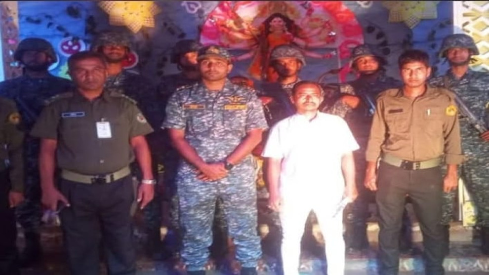 কুতুবদিয়ায় শান্তিপূর্ণভাবে শেষ হচ্ছে দুর্গোৎসব