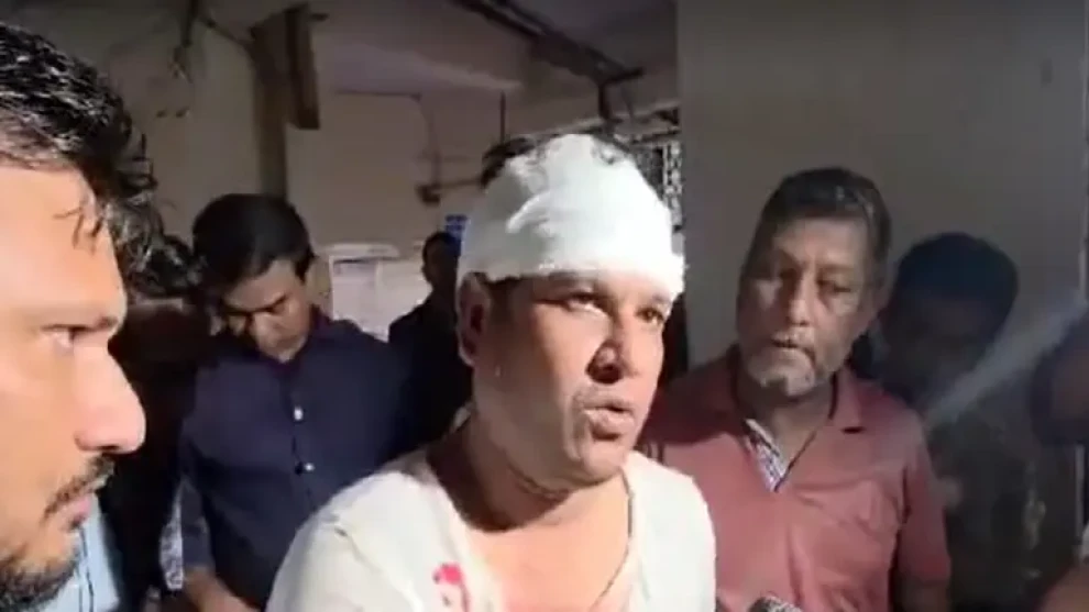 জঙ্গল সলিমপুরে ‘এখন টিভির’ দুই সাংবাদিকের উপর হামলা