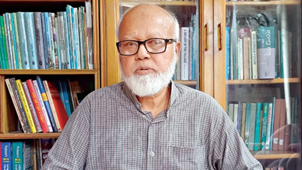 চট্টগ্রাম বিশ্ববিদ্যালয়ের সাবেক অধ্যাপক ড. তোফায়েল আহমেদ আর নেই