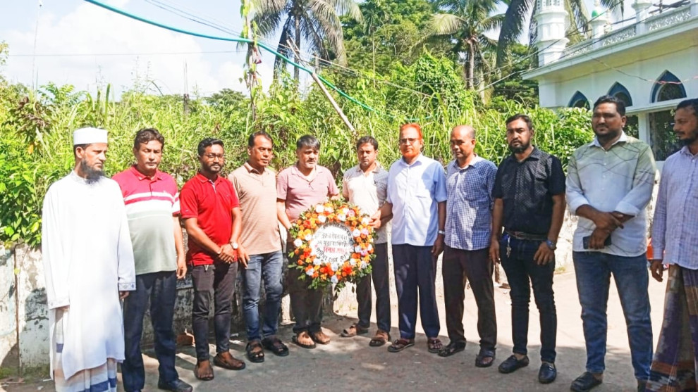 পটিয়া প্রেসক্লাবের প্রাক্তন সভাপতি নুরুল ইসলামের ১ম মৃত্যু বার্ষিকী পালিত