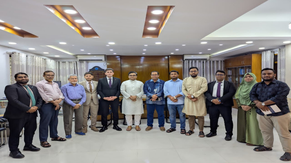 জাবি উপাচার্যের সঙ্গে তুর্কি সহযোগিতা ও সমন্বয় সংস্থার প্রতিনিধিদলের সৌজন্য সাক্ষাৎ