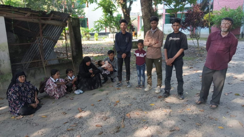 কু‌ড়িগ্রামে পুশইনের সময়   বিজিবি'র হাতে নারী-‌শিশুসহ ১১ রো‌হিঙ্গা আটক