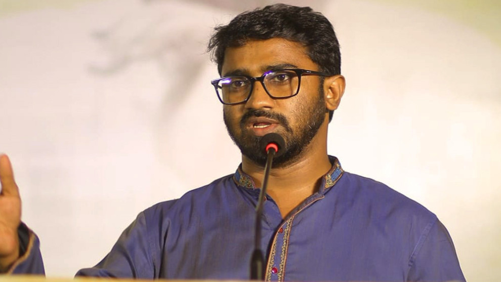 আওয়ামী লীগ ফিরলে হাসিনার পা ধরেও মাফ পাবেন না: রাশেদ খান