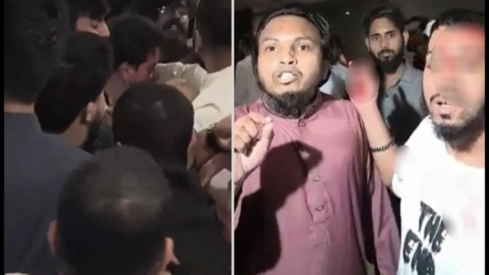 শাহবাগে এনসিপির দুই গ্রুপের মধ্যে তুমুল সং'ঘর্ষ