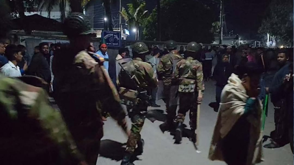 বাউফলে বিএনপি-জামায়াত সংঘর্ষে আহত অন্তত ৩০