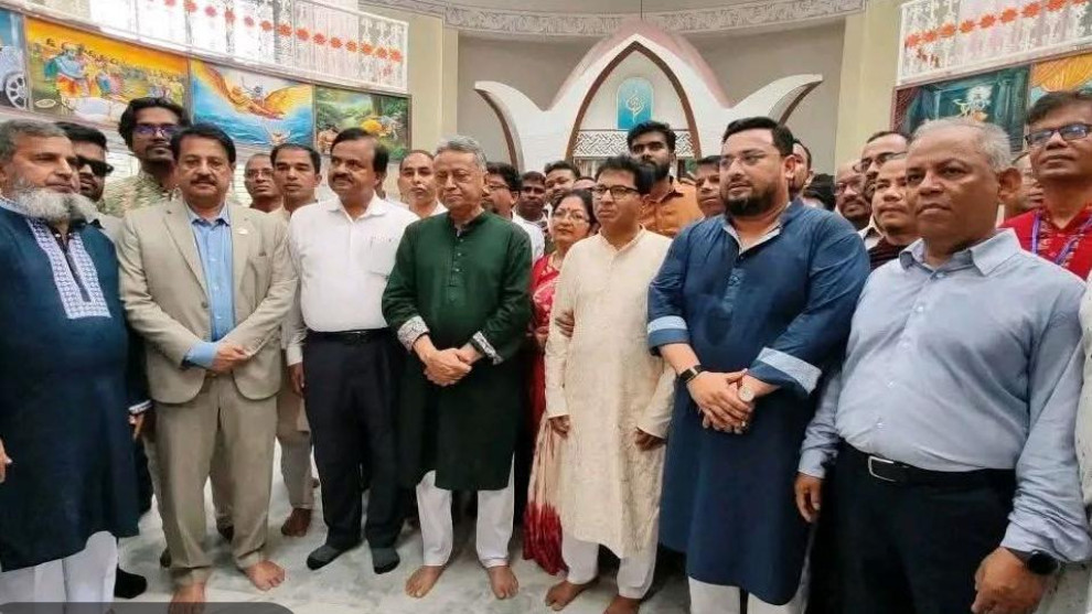 চট্টগ্রাম বিশ্ববিদ্যালয়ে দেশের প্রথম কেন্দ্রীয় বিশ্ববিদ্যালয় মন্দির উদ্বোধন