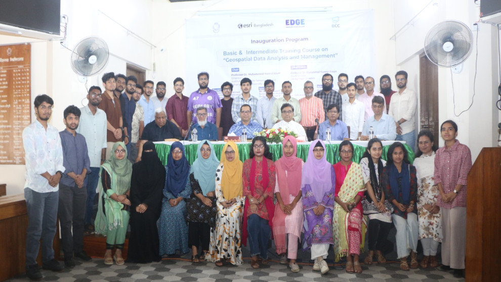 জাবিতে ১৭ দিনব্যাপী জিওস্পেশাল ডাটা অ্যানালাইসিস প্রশিক্ষণ কর্মশালা শুরু
