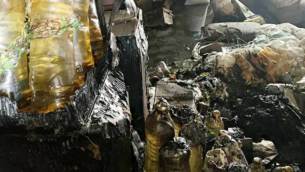 পবার টিসিবি গুদামে আগুন, পুড়েছে তেল-ডাল-চিনিসহ বিপুল পণ্য