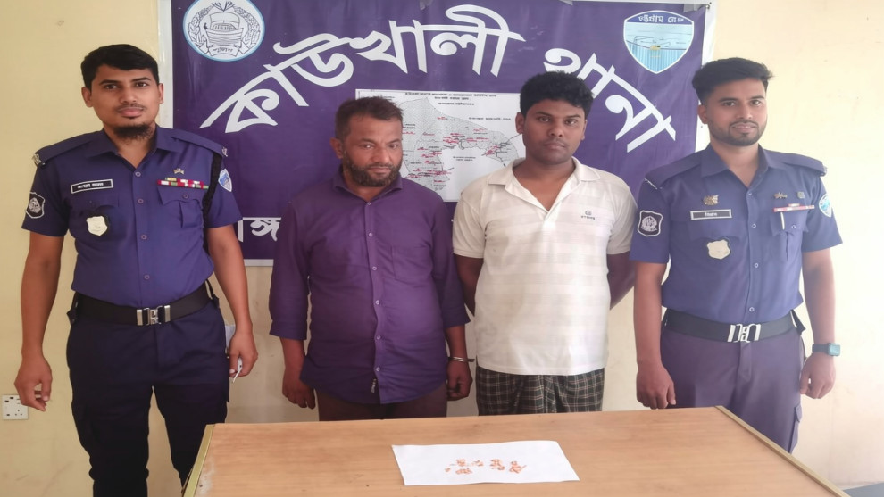 পুলিশের অভিযানে ৮৭ ইয়াবা টেবলেটসহ দু'জন আটক