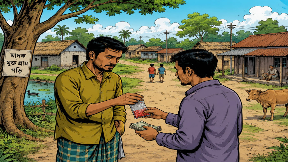 মনোহরদীর বিলাগী গ্রামে ইয়াবা ব্যবসার অভিযোগ, প্রশাসনের হস্তক্ষেপ কামনা এলাকাবাসীর