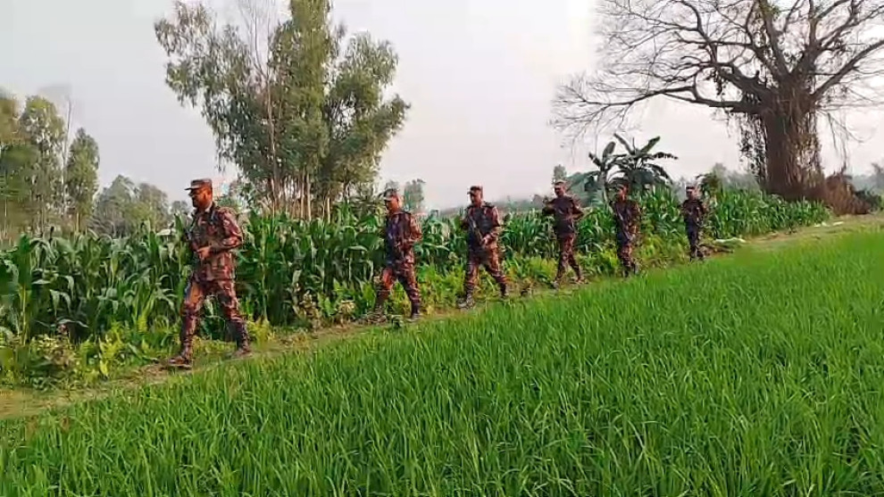 পুশইন ঠেকাতে কুড়িগ্রাম সীমান্তে বিজিবির নিরাপত্তা জোরদার, সর্বোচ্চ সতর্কতা জারি