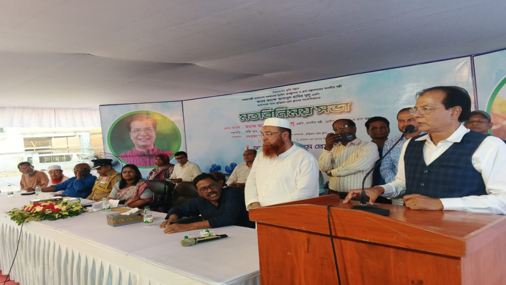 ডাবল স্ট্যান্ডার্ড নিয়ে শরিয়াহ আইন বাস্তবায়নের পক্ষে নই: কুড়িগ্রামে ত্রাণমন্ত্রী দুলু
