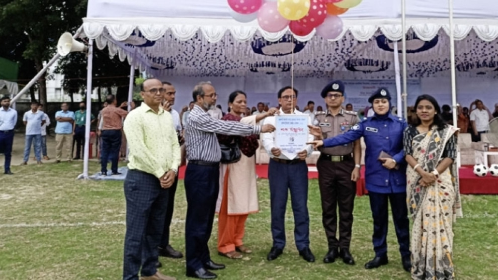 রাজশাহী বিভাগীয় প্রাথমিক বিদ্যালয় গোল্ডকাপ ফুটবল টুর্নামেন্ট শুরু