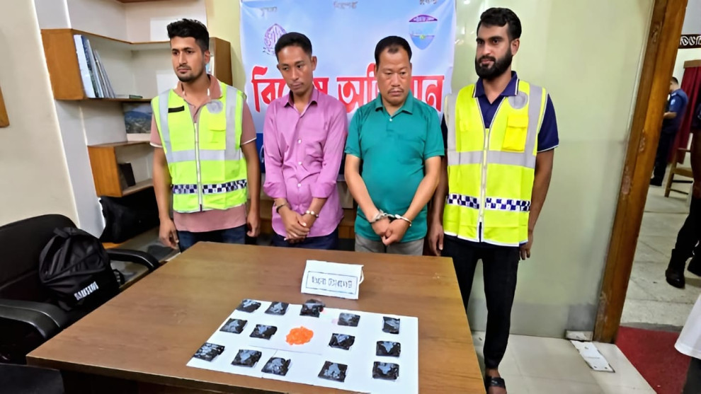 রাঙামাটিতে ৩ হাজার পিস ইয়াবাসহ দুই মাদক কারবারি গ্রেফতার
