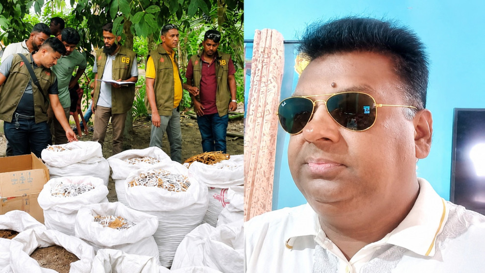 নকল সিগারেট তৈরির অভিযোগে যুবলীগের সাবেক নেতা আটক