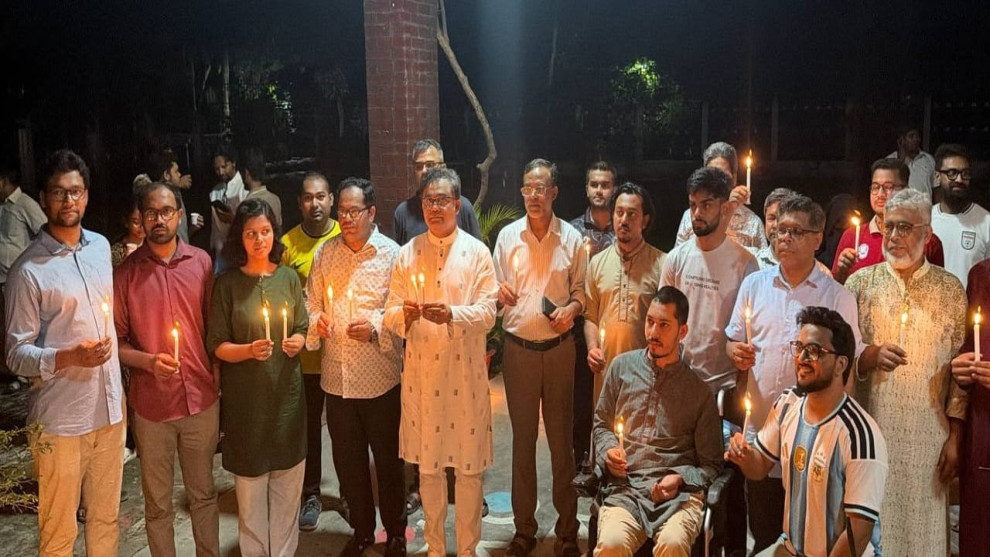জাবিতে ‘কাল রাত্রি’ পালন, জুলাই গণঅভ্যুত্থানের শহিদদের স্মরণ