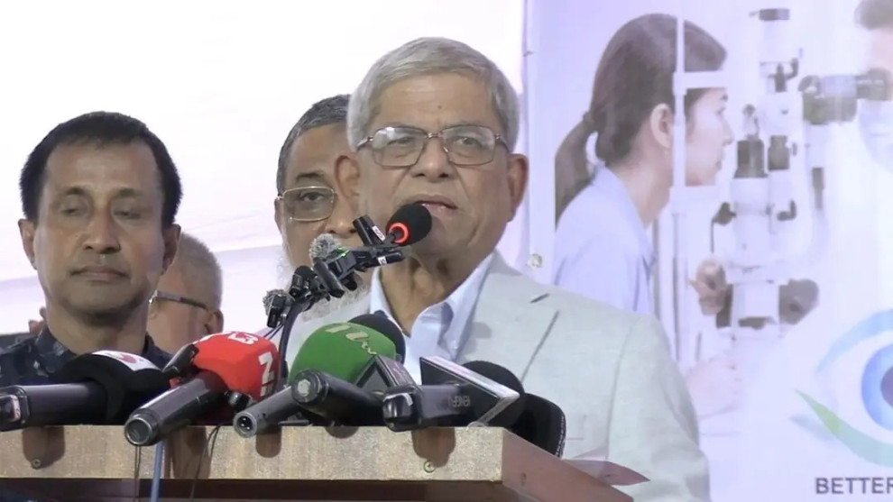 ক্ষমতায় আসছেন ভেবে দম্ভ নয়, মানুষের সেবা করুন: মির্জা ফখরুল