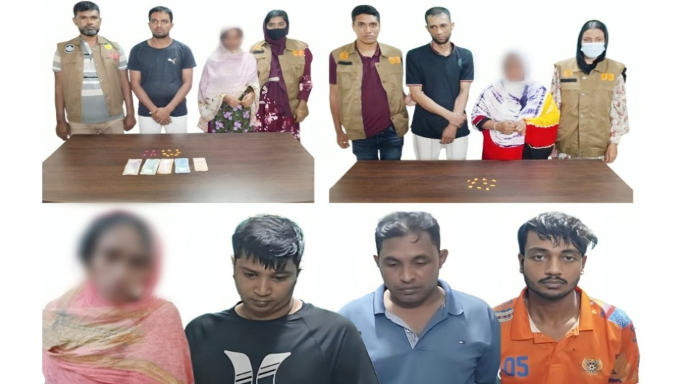 রাজশাহীতে ১৫ মাদক কারবারি গ্রেপ্তার, বিপুল মাদক ও নগদ টাকা জব্দ