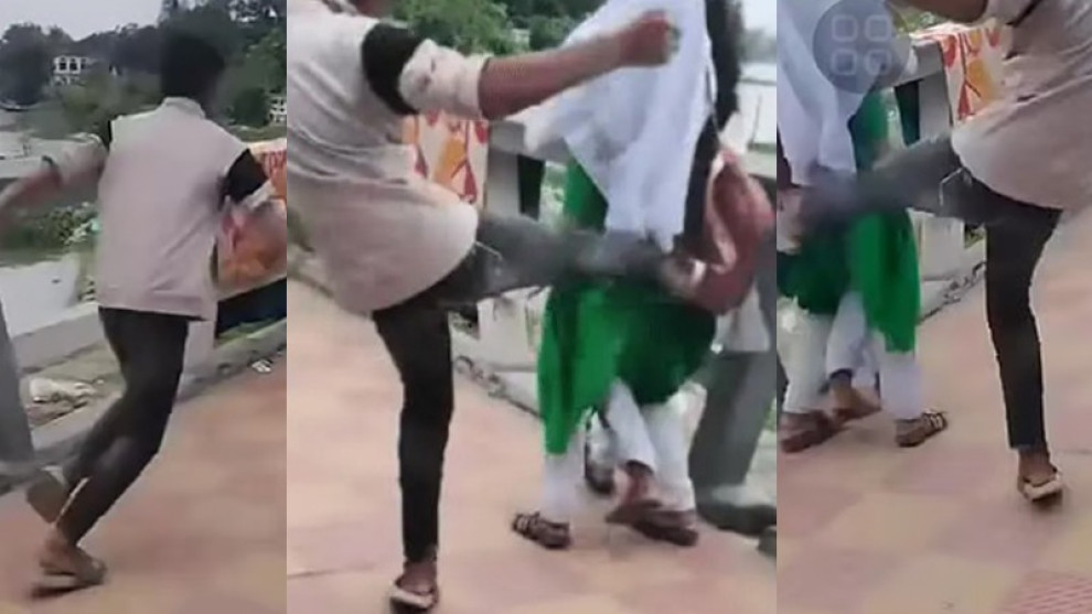 স্কুলছাত্রীকে লাথি মারার ভিডিও ভাইরাল, ভুক্তভোগীকেই টিসি