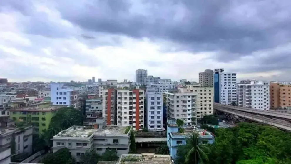 ঢাকার আকাশ আংশিক মেঘলা, হতে পারে বৃষ্টি