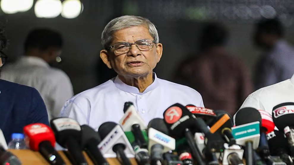 রাষ্ট্রপতি পদে বিএনপির মনোনয়ন পেলেন মির্জা ফখরুলই
