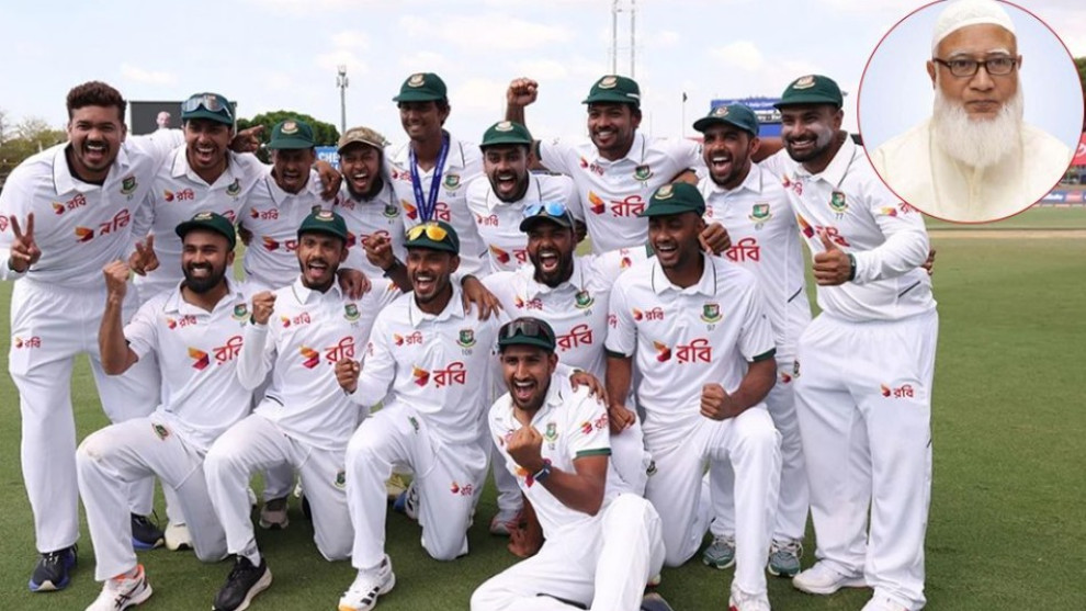 ডারউইন টেস্টে ঐতিহাসিক জয়ে টাইগারদের অভিনন্দন জামায়াত আমিরের