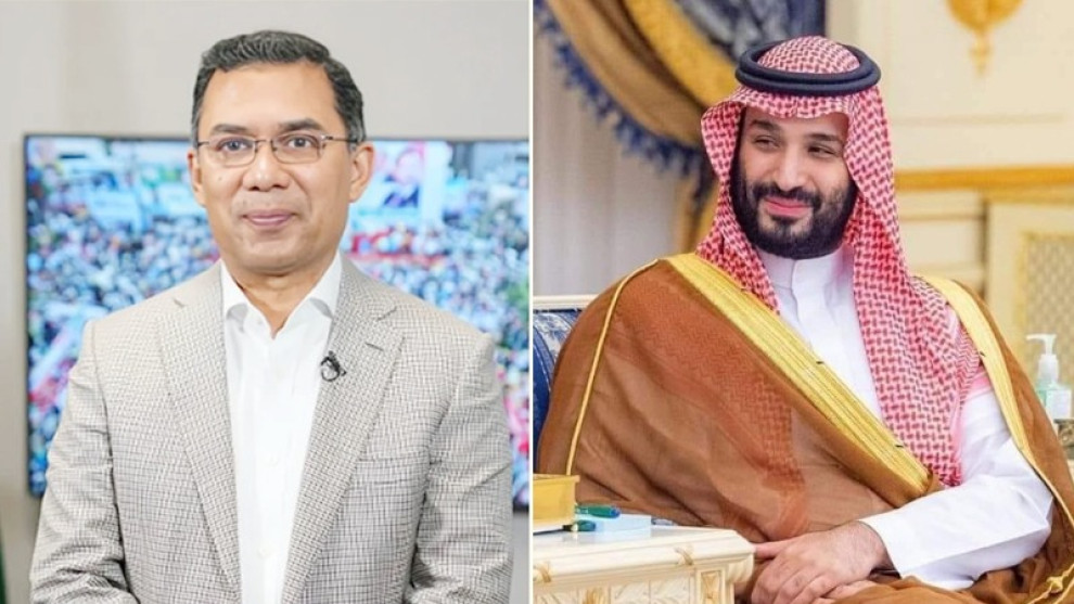 তারেক রহমানকে সৌদি আরব সফরের  আমন্ত্রণ যুবরাজের