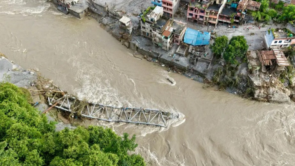 নেপালে বন্যার নতুন ঝুঁকি কমেছে, ফের উদ্ধার অভিযান