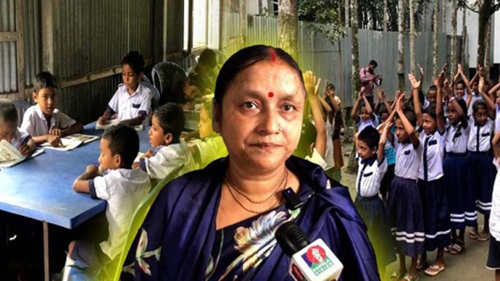 একাই শিক্ষক, দপ্তরী ও পরিচ্ছন্নতাকর্মী, ৩২ বছর ধরে স্কুলের ভরসা দোলন