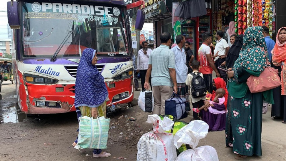 রাজশাহী থেকে সারাদেশে বাস চলাচল শুরু