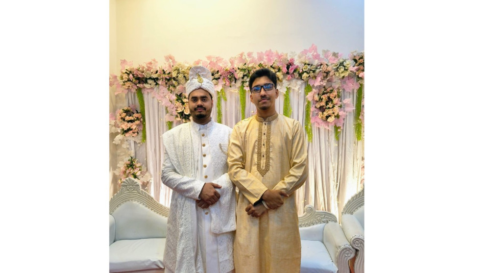 দাম্পত্য জীবনের শুরুতেই লংমার্চে চাকসু ভিপি ইব্রাহিম রনি