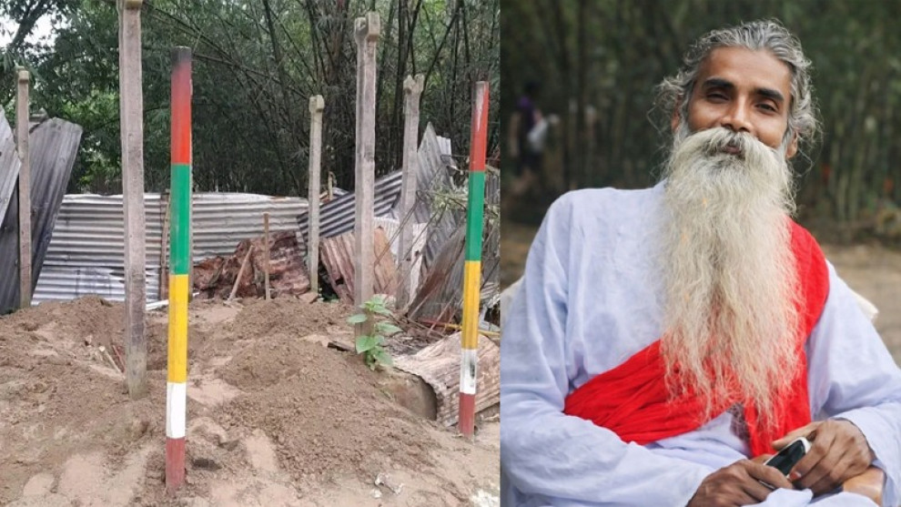 কুষ্টিয়ায় কবর থেকে পীরের কঙ্কাল তুলে দরবারে, প্রশাসনের হস্তক্ষেপে পুনরায় কবরে