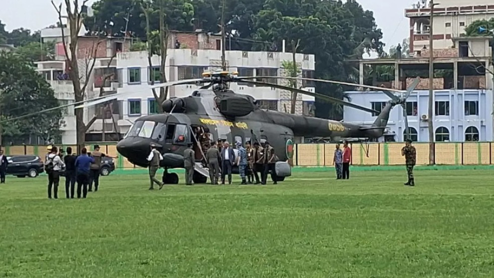 ঠাকুরগাঁওয়ে পৌঁছেছেন রাষ্ট্রপতি মির্জা ফখরুল
