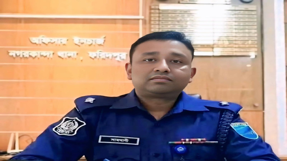 মাদকের বিরুদ্ধে জিরো টলারেন্স: নগরকান্দার ওসি রাসুল সামদানী আজাদ