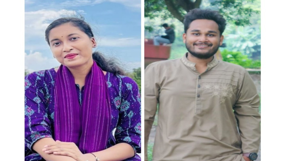 জবিতে গাজীপুর ছাত্রকল্যাণ পরিষদের নেতৃত্বে মিতু-সোহান