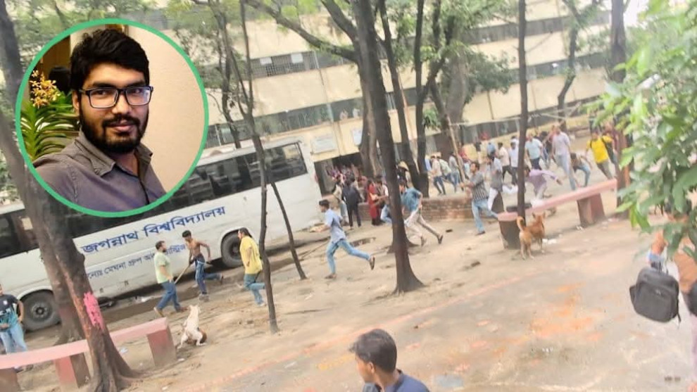 জবিতে ছাত্রদলের দুই গ্রুপের সংঘর্ষ, অনিকের দাবি ধাওয়া খেয়ে পালিয়েছেন সদস্য সচিব
