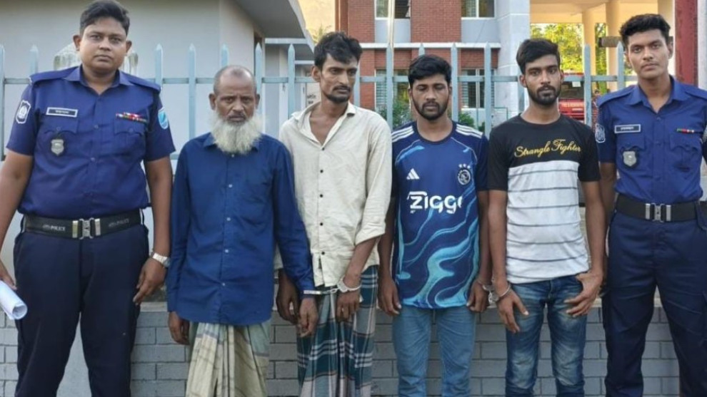 শরীয়তপুরে মাদকবিরোধী অভিযানে ৪ জনের কারাদণ্ড