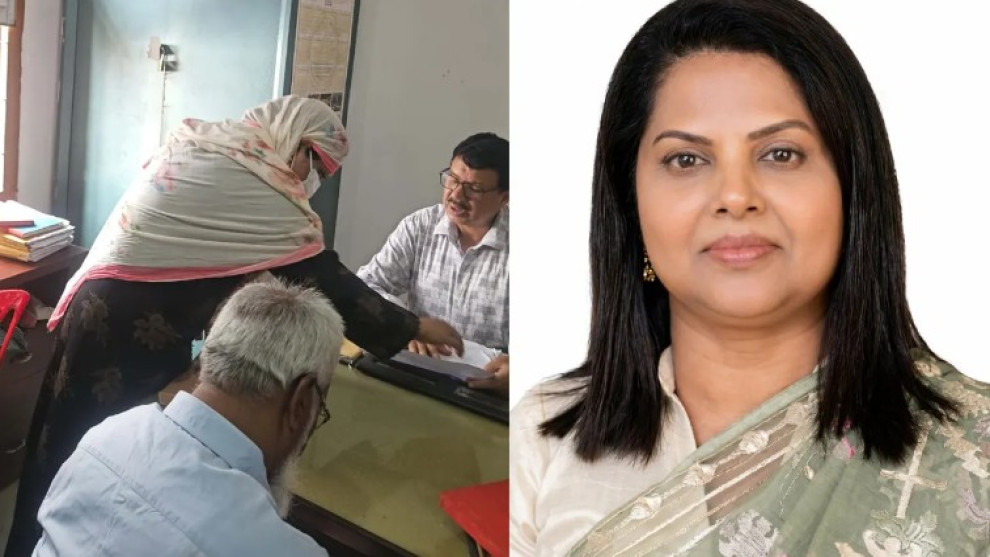 বোরকা পরে ভূমি অফিসে ডিসি, দেখলেন সাধারণ মানুষ কেমন সেবা পাচ্ছেন