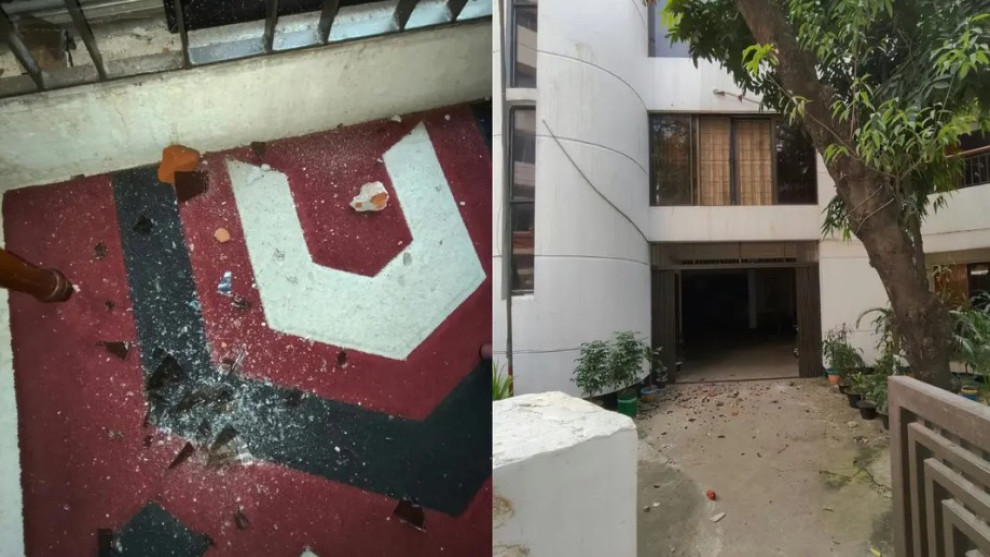 জি এম কাদেরের উত্তরার বাসায় ভাঙচুর, ইট-পাটকেল নিক্ষেপ