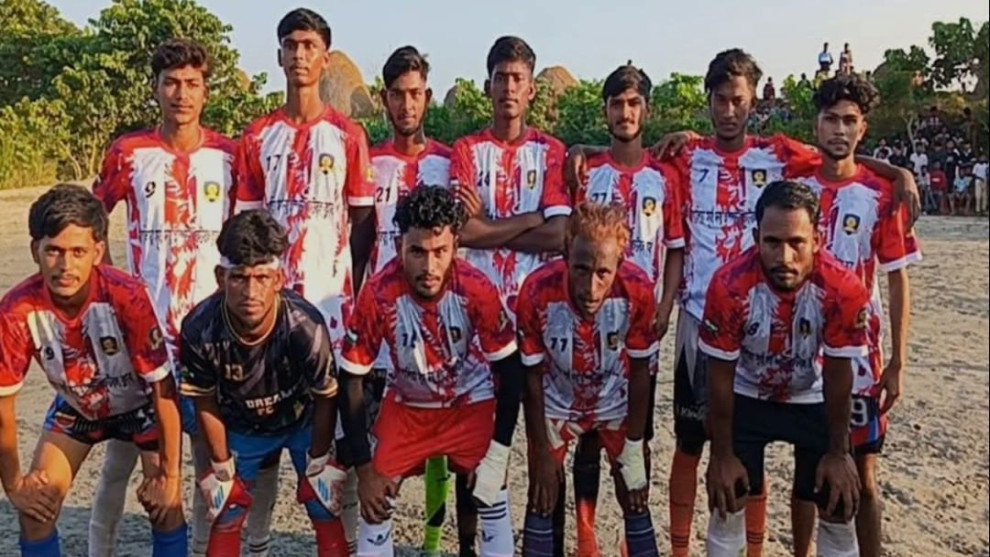 নাসিরনগরে ফুটবল টুর্নামেন্টের ফাইনালে পশ্চিমপাড়ার জয়