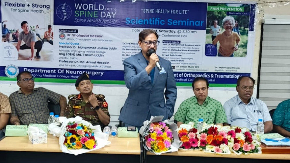 মেরুদণ্ডের সুস্থতা রক্ষায় সচেতনতার বিকল্প নেই: ডা. শাহাদাত