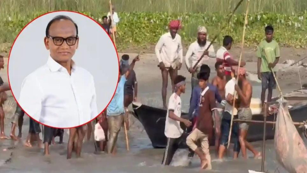জাজিরায় মা-ইলিশ রক্ষা অভিযানে এমপির স্পিডবোটে হামলা, আহত ২