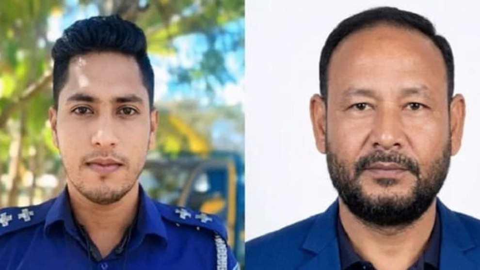 কালীগঞ্জে কাভার্ড ভ্যানের ধাক্কায় পুলিশসহ নিহত ২, আহত ২