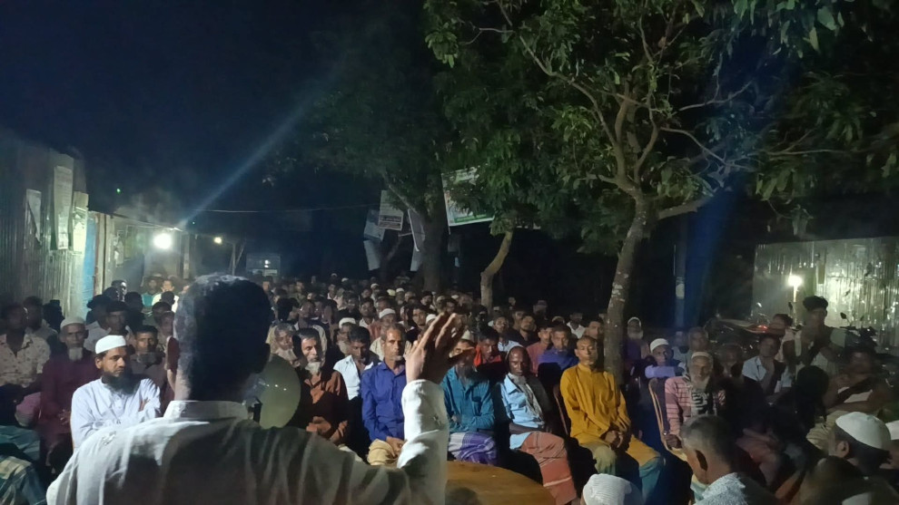 তাহিরপুরে এনাম তালুকদারের উঠান বৈঠক ঘিরে উৎসবমুখর পরিবেশ