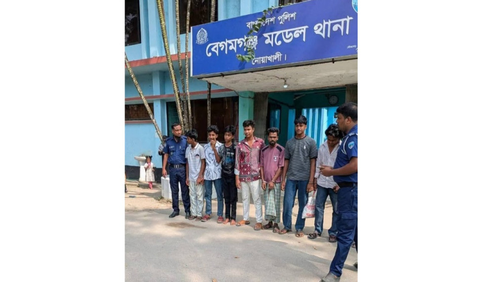 নোয়াখালীর বেগমগঞ্জে নিষিদ্ধ ছাত্রলীগের ঝটিকা মিছিল থেকে ৮ নেতাকর্মী গ্রেপ্তার