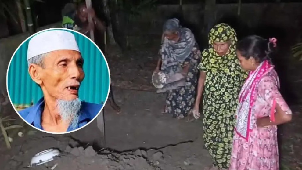 মানিক পশারীর মরদেহ দাফনে তিন নারীর কবর খোঁড়ার ছবি ভাইরাল, যা জানা গেল